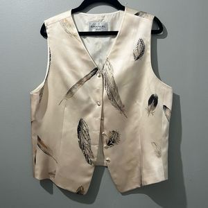 Emanuel Ungaro Vintage Silk Vest - Petite size 10 (measurements in photos)